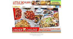 Desktop Screenshot of littlesichuanrestaurant.com